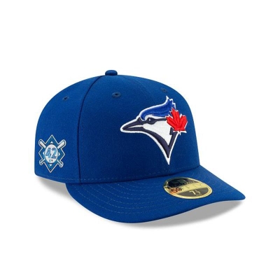 Blue Toronto Blue Jays Hat - New Era MLB Jackie Robinson Day Low Profile 59FIFTY Fitted Caps USA1369804